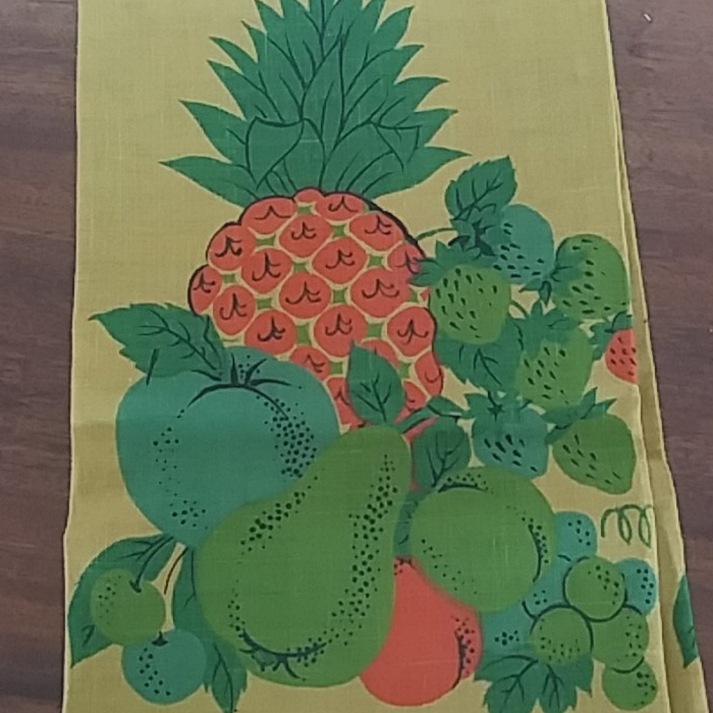 Retro Pineapple Tea Towels - Picture 3 of 8